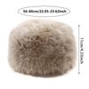 Women Plush Fisherman Hat Fluffy Fur Bucket Hat Warm Women's Winter Hat Thicken Cold Snowy Day Panama Cap