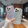 Spring and Summer New Simple Flowers Are Suitable for Apple 11Promax Mobile Phone Case 11pro Feather Puff Case IMD Fine Hole