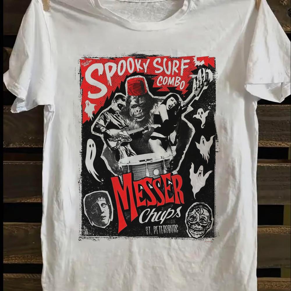 Messer Chups Band Spooky Suft Combo Shirt Unisex S-5XL CM898 Unisex T-Shirt XL
