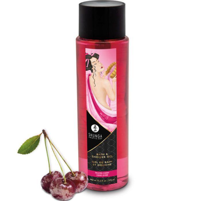 SHUNGA - GEL BAIN &amp; DOUCHE CERISE GIVRÉE 370 ML -