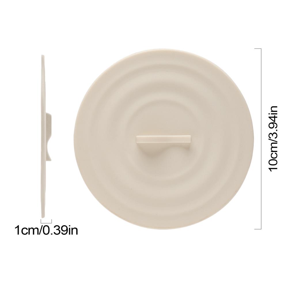 

Силиконовые пыленепроницаемые крышки Крышка для чашки Многоразовые герметичные присоски Крышка для кружек Пыленепроницаемая Герметичная Крышка для чая и кофе Аксессуары для чашки бежевый