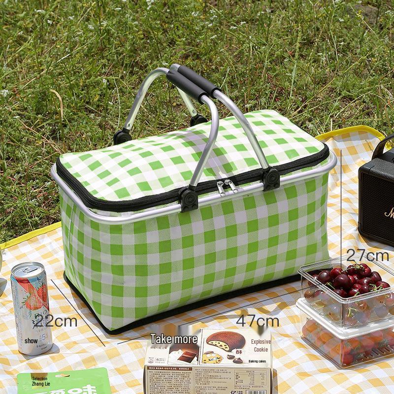 Foldable Insulated Picnic Cooler Bag