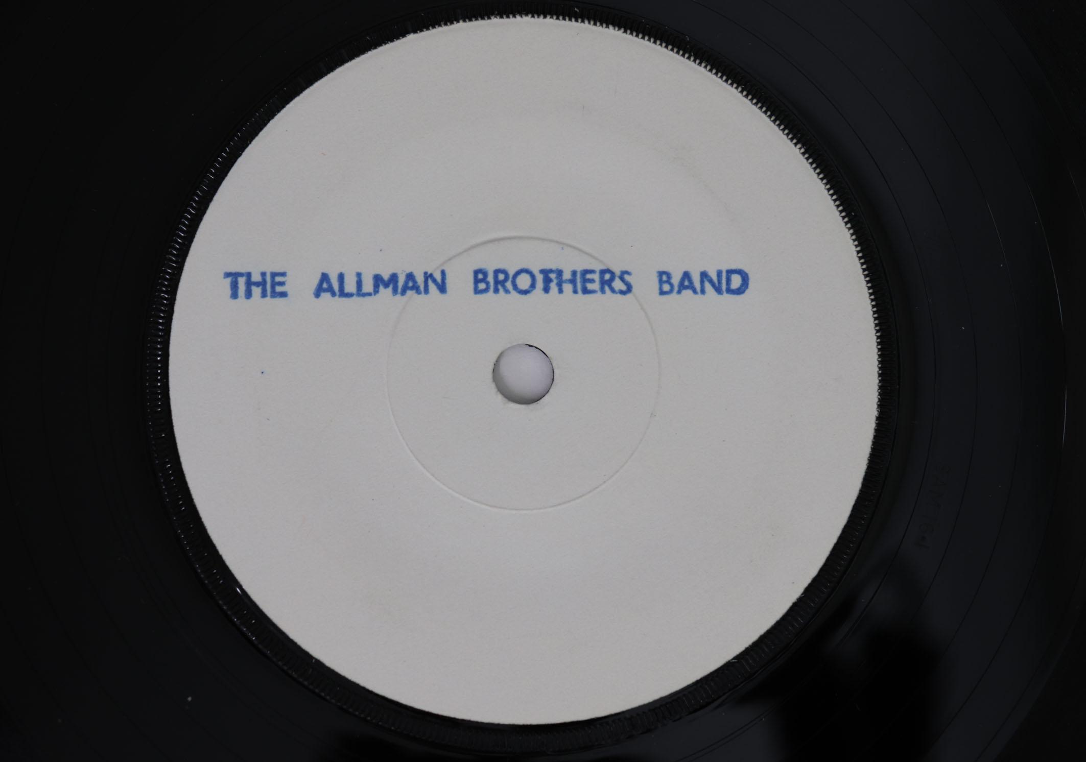 

7inch Record ALLMAN BROTHERS BAND - None NONE WEA 1973 UK Rock Used