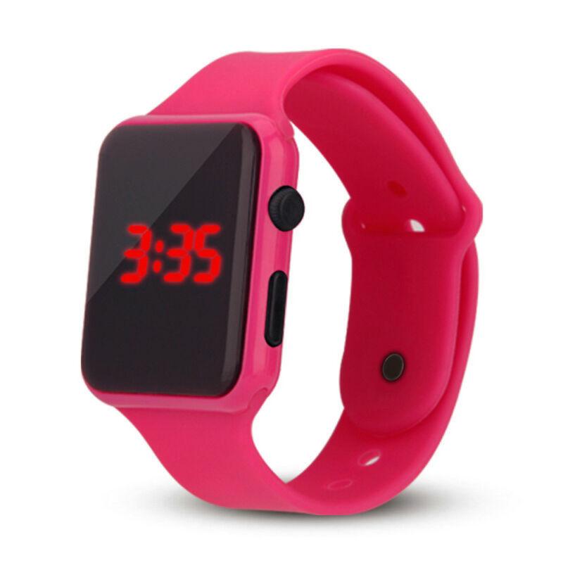 Stylish Electronic Digital Fashion Kids Waterproof Led Display Watch For All Ages