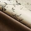 1PC NAPEARL Gentle Beige Floral Printed Curtains with Branches and Vines, 70-80% Blackout Curtains for Bedroom Living Room Window for Home Decor