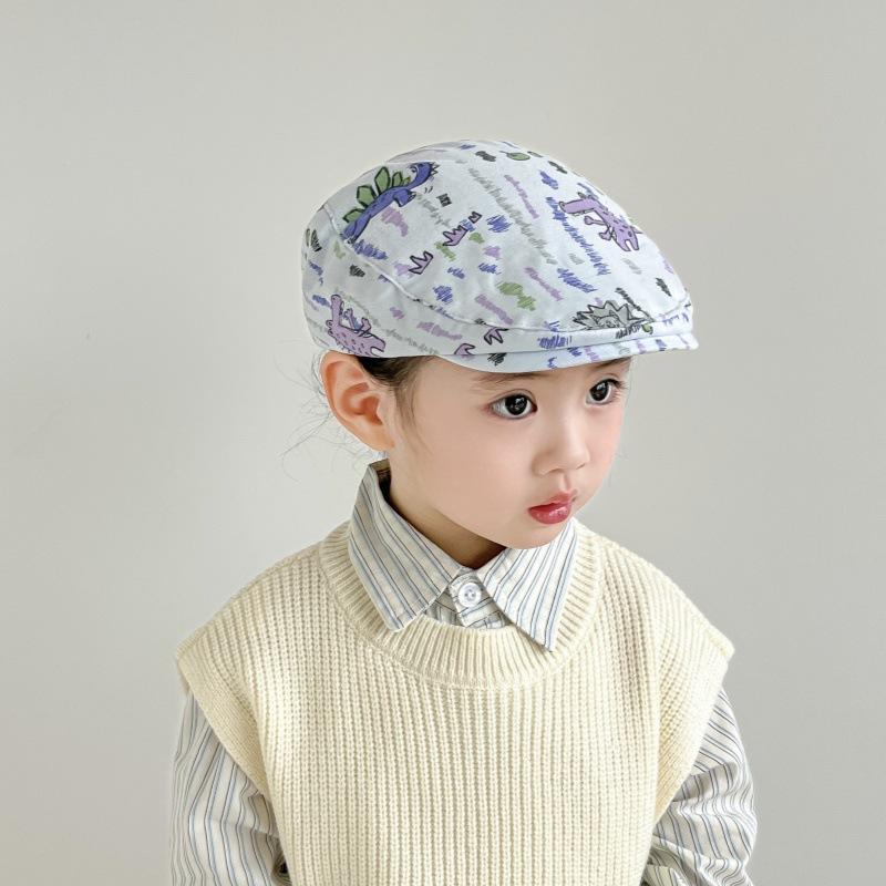 New Children's Hat Korean Version of Beret Forward Hat Versatile Fashionable Baseball Cap Fashionable Painter's Hat