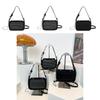 Stylish Simple Rhinestone Embellished Handheld Square Bag For Women 2024 Fashion Trendy Versatile Crossbody And Shoulder Bag