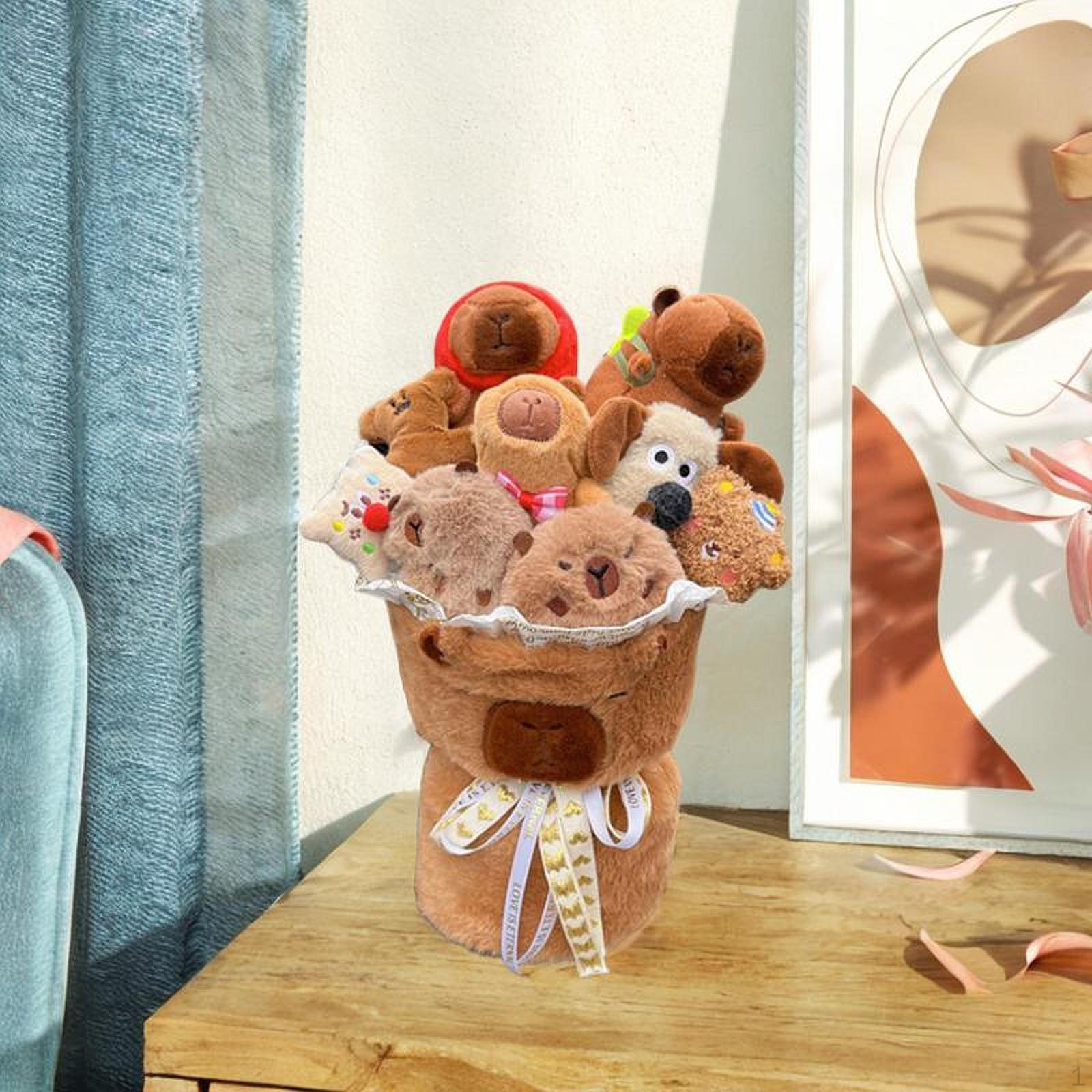 Плюшевая кукла с цветами ручной работы Style A — фото 6