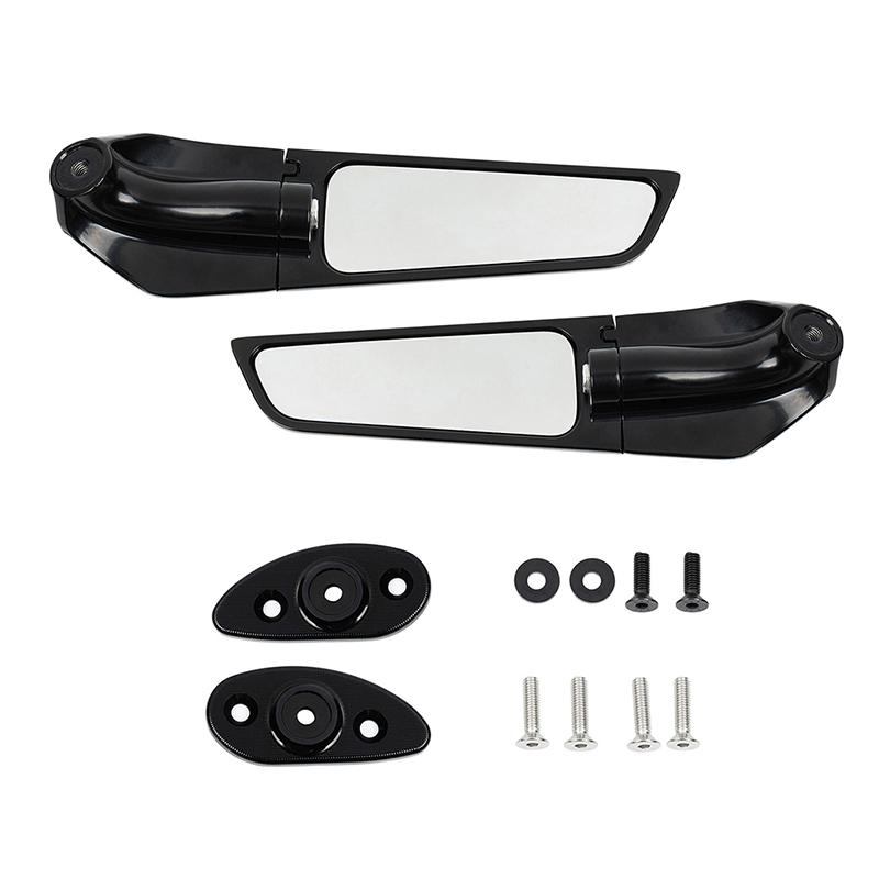 

Motorcycle Accessories Mirror Modified Wind Wing Adjustable Rotating Rearview Mirror Moto Fit for HONDA CBR1000RR 2008-2021