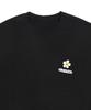 Graver [Unisex] Flowerboard Smile Sweatshirt_Black