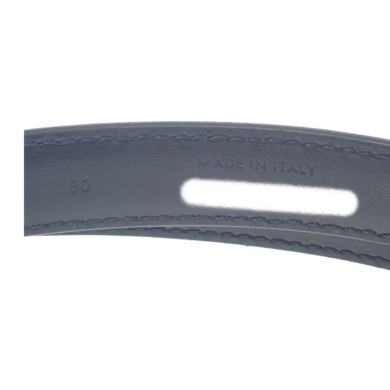 CELINE  45BBQ3A01.38NO 80 Belt Black Taurillon Clemence Women