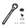 Cycle Computer Road Bike Cycle Computer Garmin Bicycle Computer Mount with Light Compatible with Road Aluminum Alloy Mount, Bracket, Mount, Adapter,