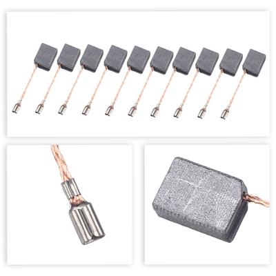 10 Stück Kohlebürsten für WU900 WU829 WU816 WU771 Winkelschleifer 6×11×15mm Ersatzteile Winkelschleifer Kohlebürste Werkzeug