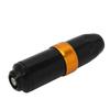 Cartridge Needle Rotary Tattoo Machine RCA Interface Stroke Adjustable 5‑9V Tattoo Machine Black Golden