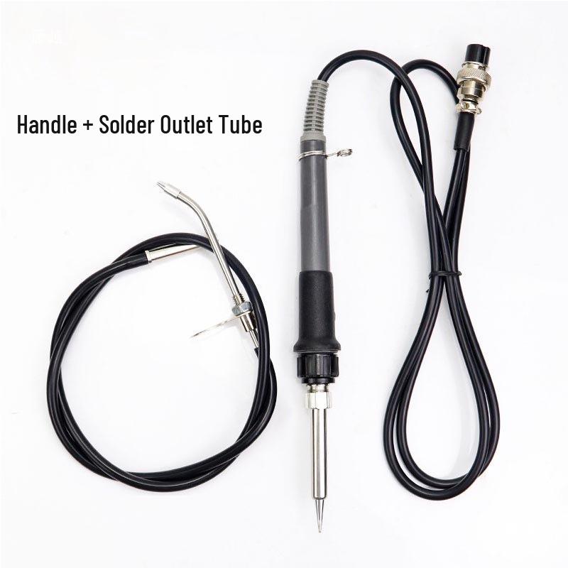 Automatic Soldering Machine Accessories: Iron Handle, Feed Tube, Feed Box, Gear, Nozzle, and Head