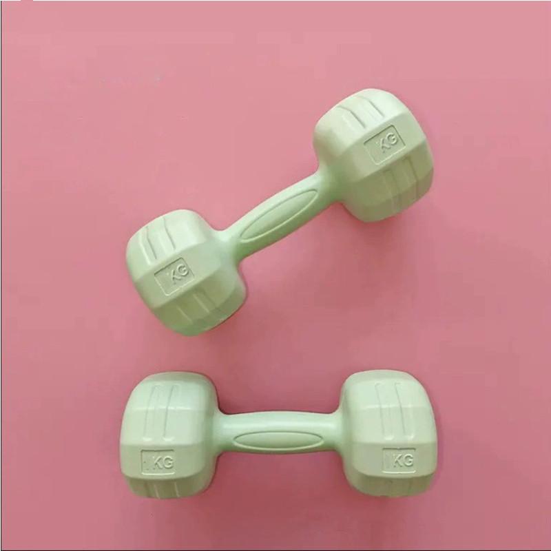 Home Dumbbell Exercise Handle Weightlifting Rubber Bag Tire Shaped Equipment Gym