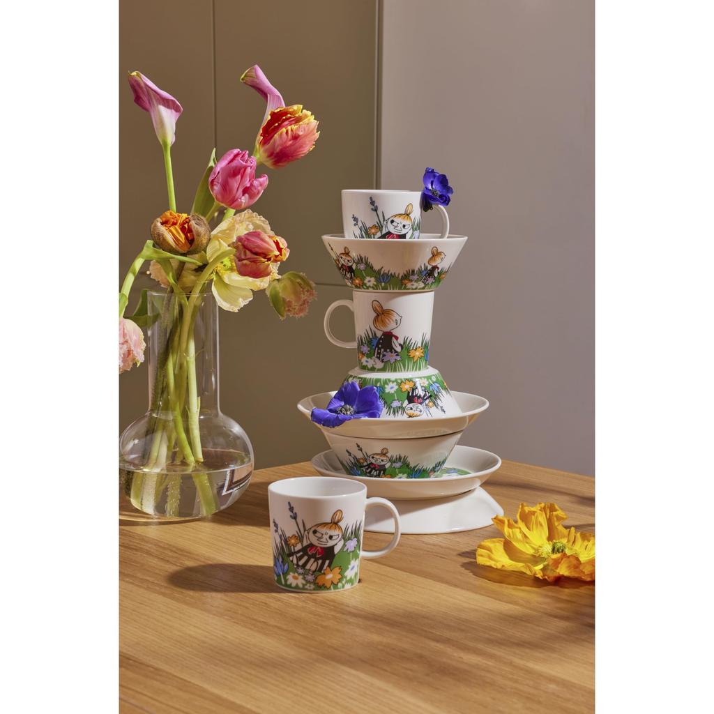 [Officially Imported] Moomin by ARABIA 19cm Classic Little My (Meadow) Plate (Product Number: 1062215)