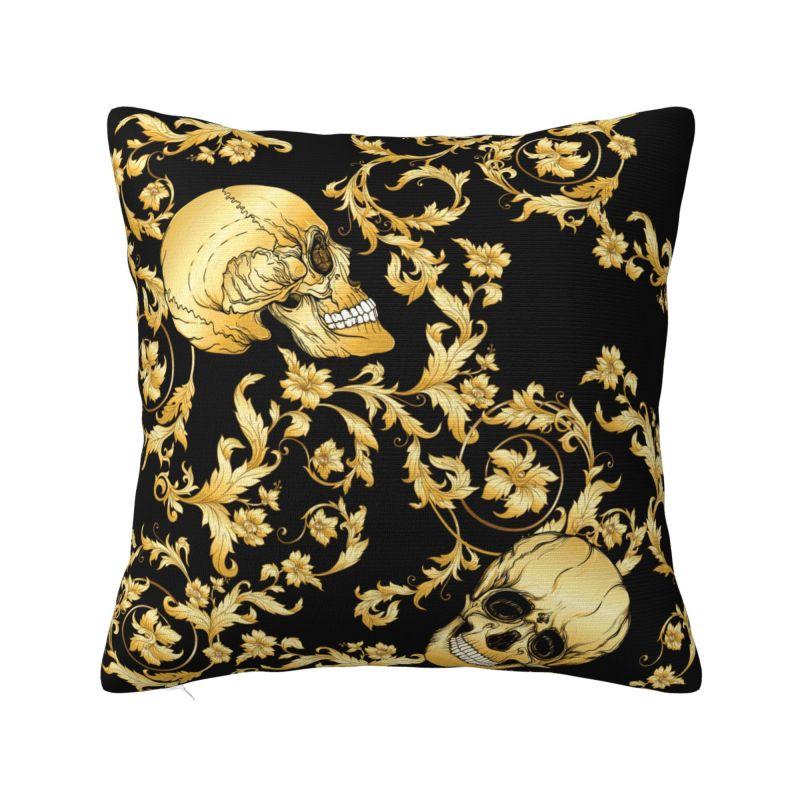 Barockes Blumenmuster Kissenbezüge Europäischer Rokoko Stil Weiche Niedliche Kissen für Sofa Heimdekoration