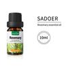 SADOER Rose Essential Oil Kamille Rosemary Lavendel Essence fukter låser vann og forskjønner hudtone Hudpleie