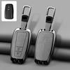 Zinc Alloy Leather Car Key Cover Housing Key Fob For Toyota Prius Camry Corolla C-Hr Chr Rav4 Land Cruiser Prado Key Fob