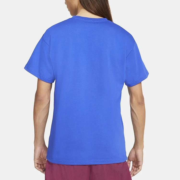 Men's Nike ACG Embroidered Logo Sports Short Sleeve Blue T-Shirt DC4082-405