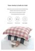 Three-Layer Washed Cotton Plaid Gauze Pillowcase - Soft, Breathable, Sweat-Absorbing Japanese Style