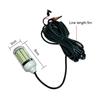 12V LED Fishing Lights 100W Ip68 Lure Fish Finder Lamp 108 Leds 2835SMD Attracts Prawns Squid Krill 4 Colors Underwater Lights