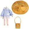 Kindergarten Ob11 Doll Clothes Rabbit Bear Ears BJD Doll Outfit Obitsu11 School Uniform  DIY Toy