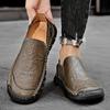 Spring Men's Shoes Leather New Sports Shoes Korean Version Men's Casual Shoes Men's Trendy Shoes Men' Leather Shoes