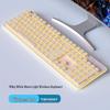 Langtu Silent Wired Mechanical Keyboard and Mouse Set for Office Use - Men & Women