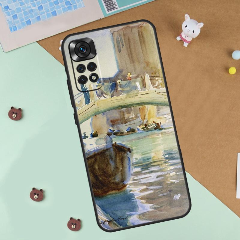 Travel italy Street Venice Case For Xiaomi Redmi Note 13 14 9 10 11 12 Pro 10S 11S 12S Cover For Redmi 13C 10C 12C 14C