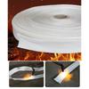 Exhaust Pipe Glass Fiber Hose Insulation Wrap 1m Length Heat Wrap Insulation Sleeve Wear Resistant Easy Installation
