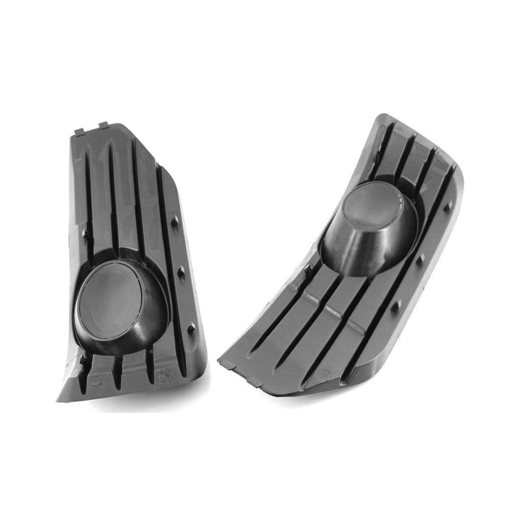 Front Bumper Fog Grill Cover Premium Quality Fog Light Cover Replacement for Volkswagen T5 T5.1 Sportline 2010 2015