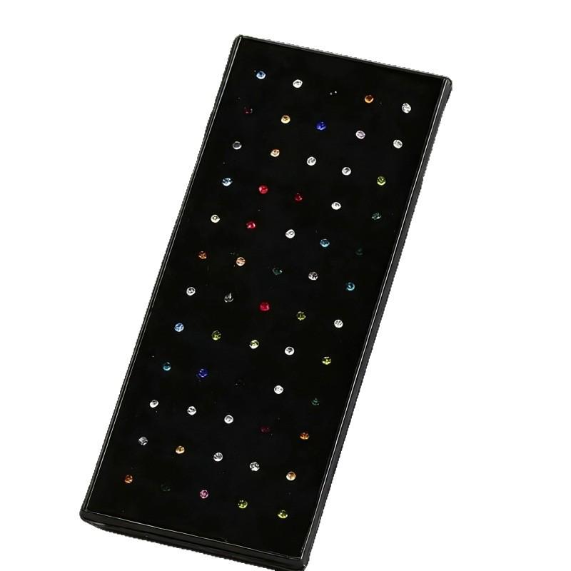 60 Boxes of 2mm Diamond Stainless Steel Nose Studs for Facial and Body Piercing