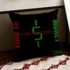 Movie TTime is Money Cushion Cover Reversible Soft Durable Pillow Cover Home  Car MultiScene Use for Daily Comfort