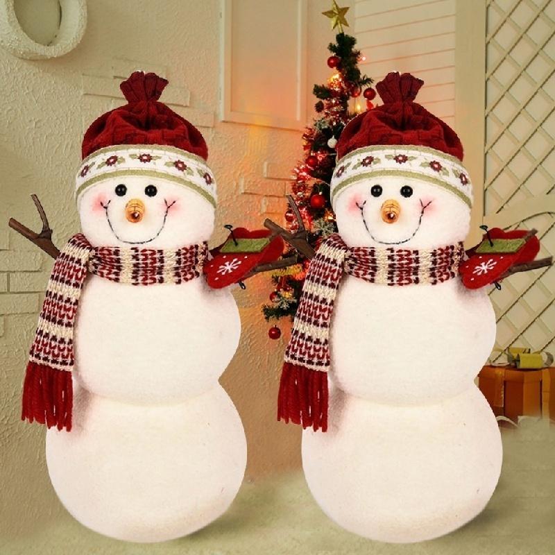 Christmas Doll Plush Toy Snowman Christmas Decoration