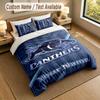 Bedding Set 1 Duvet Cover 2 Pillowcases Penrith Panthers Print Soft Bed Linen Bedroom Decor
