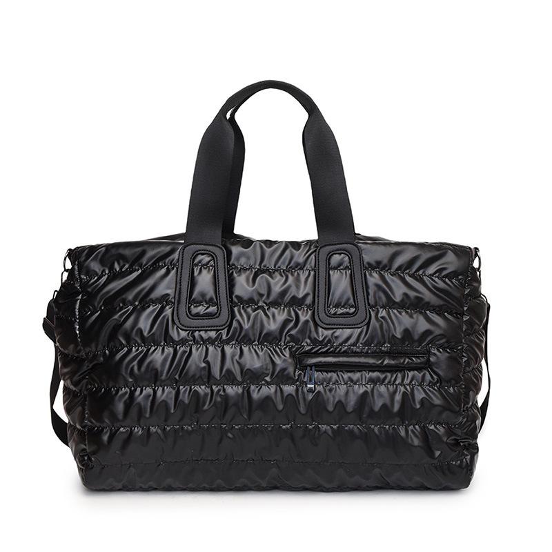 Down cotton women's bag women's rest sports bag cotton bag fashion swimming bag yoga handheld shoulder handbag