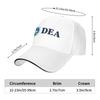 Summer DEA Special Agent Drug Enforcement Administration Baseball Cap Hiking Fishing Y2k Cute Women Sun-Proof Baseball Caps