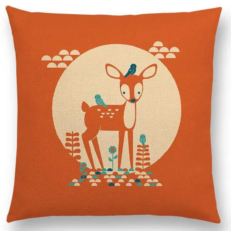 

Смешные Милые Животные Принт Наволочка Декор для Дома / Чехол для Подушки Дизайнерские Наволочки Funda Cojines x 30x30cm бежевый