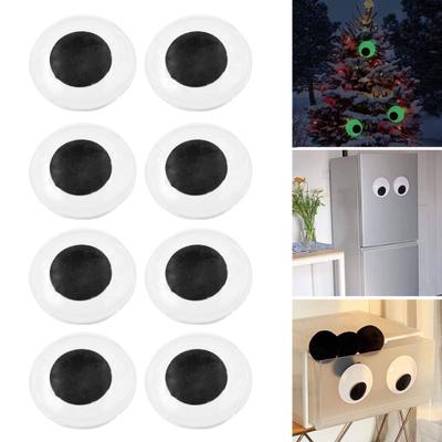 8 ks Halloweenské oči pro keře Velké Googly Eyes Samolepicí samolepka Halloween obří oči pro domácí kutily