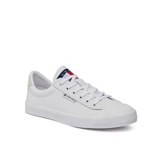 Men's Sneakers Tommy Jeans Th Central Cc and Coin White
