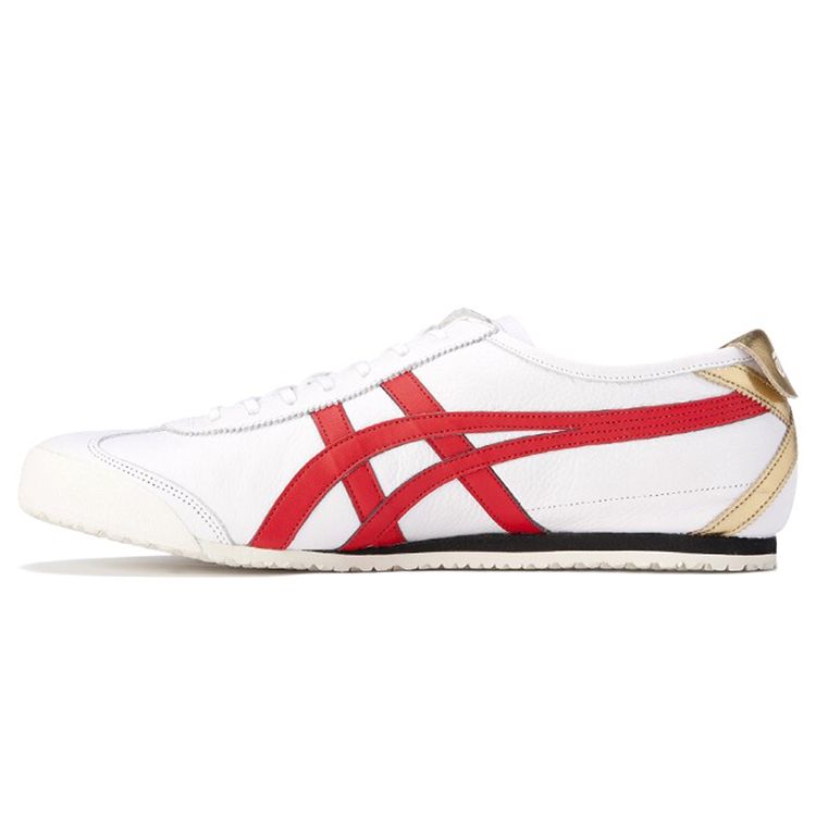 Onitsuka Tiger Mexico 66 Synthetic Leather Retro Sports Comfortable Non-Slip Wear-Resistant Lightweight Low-Top Casual Shoes 1183B572-100