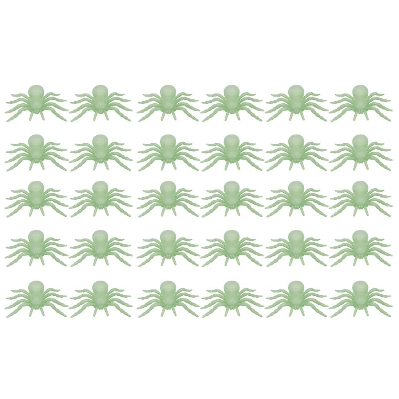 Fashoin Soft Sturdy Plastic Spiders Portable Accessory for Halloweens Gags Lifelikes Designs Easy to Use Decoration