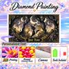 Personalized Mimikyu Diamond Art Custom Name 5D Diamond Painting Full Drill DIY Craft