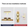 Closing Latch Smooth Surface Rustproof Security KItchen Door Snapper with Free Screws Cabinet Connection Thick Easy Installation Door Snapper Home