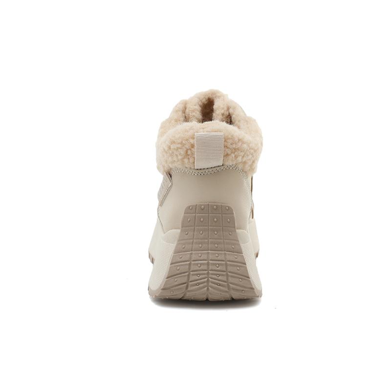 TUINANLE Women Winter Warm Platform Snow Trainers Cotton Plush Sneakers High Top Ladies Shoes