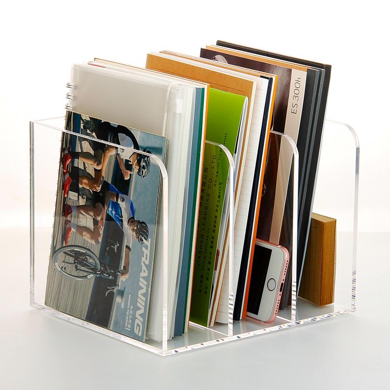 Adjustable Multifunctional Desktop Organizer Document Letter Tray Holder Paper Storage Rack Office Desk Accessories Supply Box