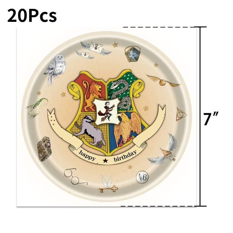 Magical Harry Potter Themed Party Disposable Tableware For Kids Birthday Celebrations
