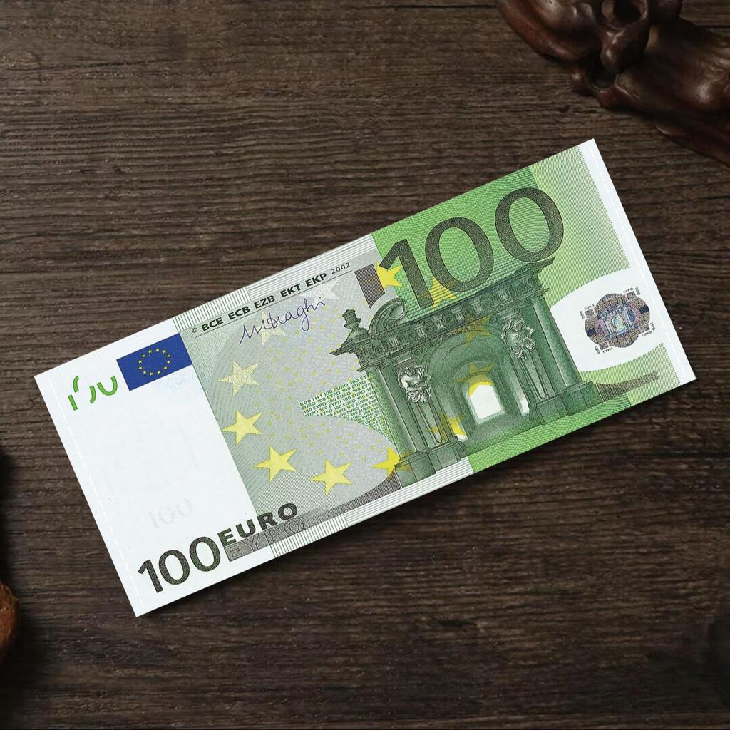 Men's Creative Wallet: Currency Print Canvas Card Holder, Customizable Designs Available